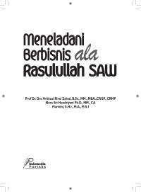 Image of MENELADANI BERBISNIS ALA RASULULLAH SAW