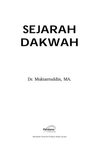 Image of SEJARAH DAKWAH